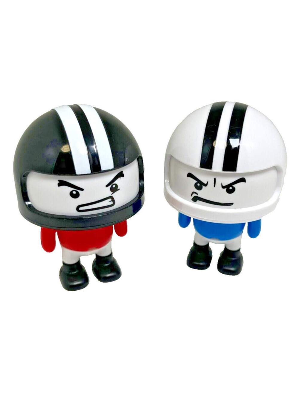 Sharper Image Road Rage Man in Helmet Speed Bumper Replacement Figures X 2